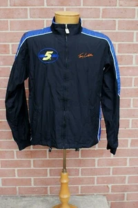 CHASE AUTHENTICS TERRY LABONTE Racing JACKET BLACK/ BLUE YOUTH SIZE L (14/16) - Picture 1 of 5
