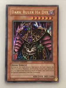 Yugioh: Dark Ruler Ha Des - LOD-001 - Ultra Raro - 1ª Edición - LP - Imagen 1 de 5