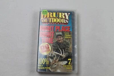 Drury Outdoors Presents Right Place Right Time VHS - Image 1 of 2