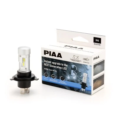 PIAA Ultra LED 6600K Bulb for Bike/Motorcycle 1900/1500lm (H4/HS1)(MLE11SE)(x1) - Image 1 of 4