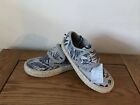 BOYS CASUAL COLLECTION GREY CANVAS SHOES SIZE U.K 8 BRAND NEW