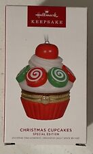 2022 Hallmark Keepsake Christmas Cupcakes Special Edition Ornament Brand New