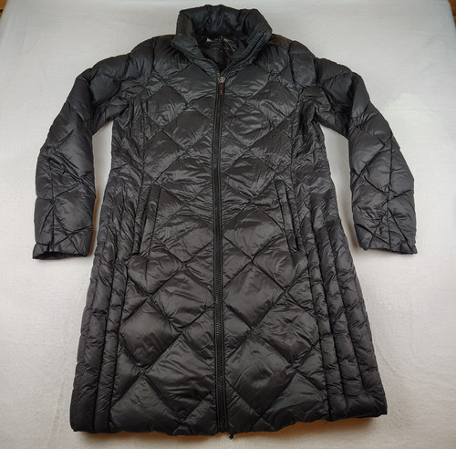 Cappotto Michael Kors donna nero medio imbottito imbottibile piumino isolato parka