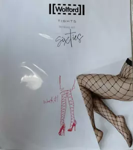 Wolford Sixties Strumpfhosen Fischernetz Farbe: Honiggröße: extra klein 19263 - 03 - Bild 1 von 2