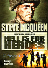 Hell Is for Heroes (1962) - Steve McQueen, Bobby Darin, Fess Parker (Region All)