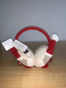 Next, Baby/Kids Soft Ear Warmers Santa Clause Head Band. Fluffy, Red - Picture 1 of 5