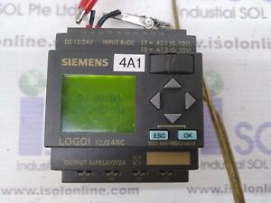 Siemens LOGO 12/24RC Expansion Module 6ED1 055-1CB00-0BA0 8A 24V DC