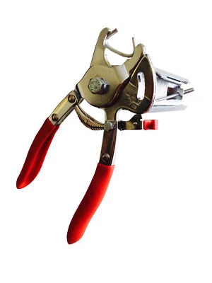 DR. GOLD REGUR Ro-DOZ 33 Ringzange mit schwenkbarem Magazin zum Befestigen von Gabionen