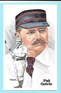 1981 Perez Steele Original Postcard #102 Pud Galvin