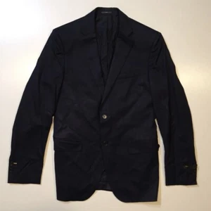 Fendi Notch Blazer NWT Mens Jacket Navy Dark Blue Size Small Single Breasted - Picture 1 of 11