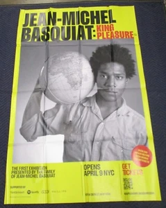 2022 ~ Jean Michel Basquiat~ King Pleasure ~ NYC Exhibit ~ Large Poster 47 x 71 - Picture 1 of 2