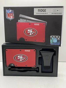The Ridge Wallet with Money Clip NFL San Francisco 49ers New in Box - Picture 1 of 10