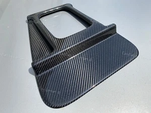 BMW E34 M5 Style Control Panel Left Hand Drive Manual Full Real Carbon 2x2 Twill - Picture 1 of 7