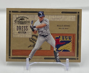 2004 Donruss Classics Dress Code Jersey Prime 12/25 Magglio Ordonez #DC-26