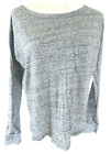 Standard James Perse Women's 1 Small T-Shirt Scoop Neck Gray Pocket Tee Euc
