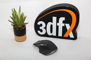 3dfx Voodoo USB powered lightbox-Sign-Lamp (Vintage, Retro gaming) - Picture 1 of 3