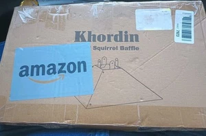 Khordin Metall Eichhörnchen Schallwand 4x4 Pfosten, außen Holzpfostenhalterung schwarz 1 Stück - Bild 1 von 2