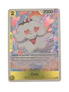 One Piece CCG - Zeus OP11-106 R Foil A Fist of Divine Speed Inglés - Imagen 1 de 2