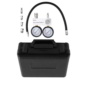 Cylinder Leakage Tester Kit +10 mm 12 mm 18 mm thread adapters +Adapters Kit - Picture 1 of 17