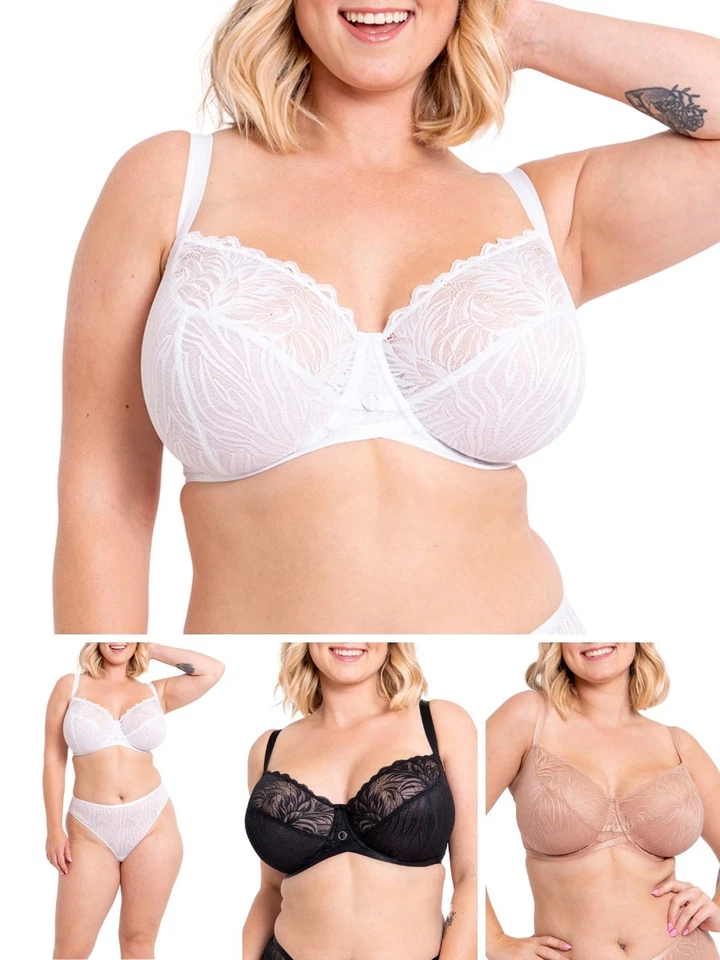 Curvy Kate Lace Daze Balcony Non Padded Stretch Lace Bras Lingerie - Image 1 of 1