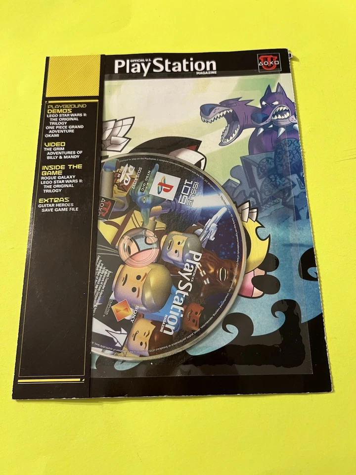 PlayStation Magazine Issue 109 Demo Disc New Sealed PS2 Lego Star Wars II Okami - Image 1 of 1