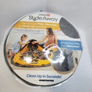 Creative QT SlideAway Toy Storage Organizer & Play Mat NIP Heather Gray - Picture 1 of 5
