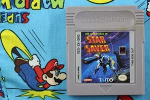 NINTENDO GAME BOY THE ADVENTURES OF STAR SAVER ORIGINAL SOLO CARTUCHO NTSC USA - Picture 1 of 3