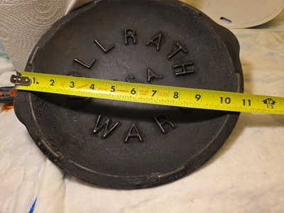 Vollrath Ware USA. Vintage Cast Iron  Lid 10 3/4" Round - Image 1 of 4