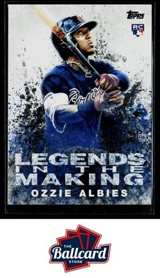 2018 Topps #LITM-4 Ozzie Albies Legends in the Making (Series 2) - Image 1 of 2