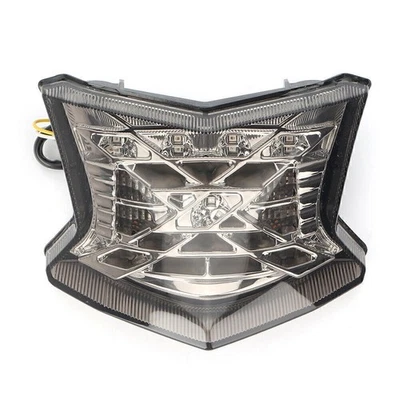 LED Integrated Tail Turn Signal Lights for Kawasaki Z900/Z650 2017 2023 Smoke - Image 1 of 4