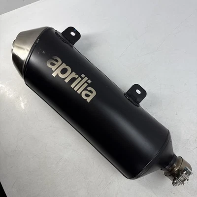 Aprilia RX125 2025 OEM Slip On Exhaust Inc.Clamp, Seal Pt.no ZD41112 #Shelf - Image 1 of 4