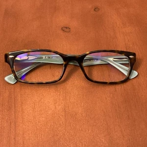 Ray-Ban RB5150 5023 Anteojos Marrón Azul Tortuga 50-19-135 ¡SOLO MARCOS! - Imagen 1 de 10