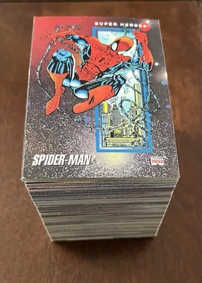 1992 Marvel Universe Series 3 Conjunto Completo de 200 Cartas Base Impel Pack Fresco! - Imagem 1 de 4