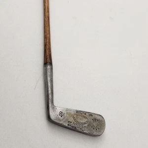 Antique Vintage Hillerich & Bradsby Par X L 1P Hickory Wood Shaft Golf Putter - Picture 1 of 10