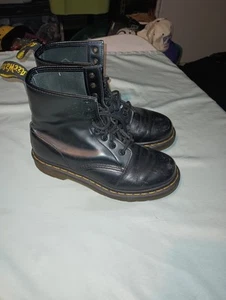 Dr. Martens 1460 DAMEN GLATTLEDER SCHNÜRSTIEFEL Größe 7 Damen - Bild 1 von 12