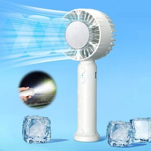 Portable Handheld Fan with Refrigeration Mode 3 Speed Cold Wind Hand Fan - Picture 1 of 7
