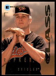 1995 SkyBox E-Motion Cal Ripken Jr. Baltimore Orioles #8