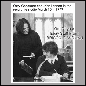 Fridge Fun Refrigerator Magnet HARRY POTTER John Lennon Ozzy Osbourne Parody - Picture 1 of 11