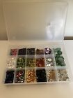 Huge Jewellery Making Kit 1000s Beads Set BN New In Tray Box necklace craft