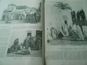 Les Infirmières Indigènes en Algérie lIllustration 1907 - Picture 1 of 1