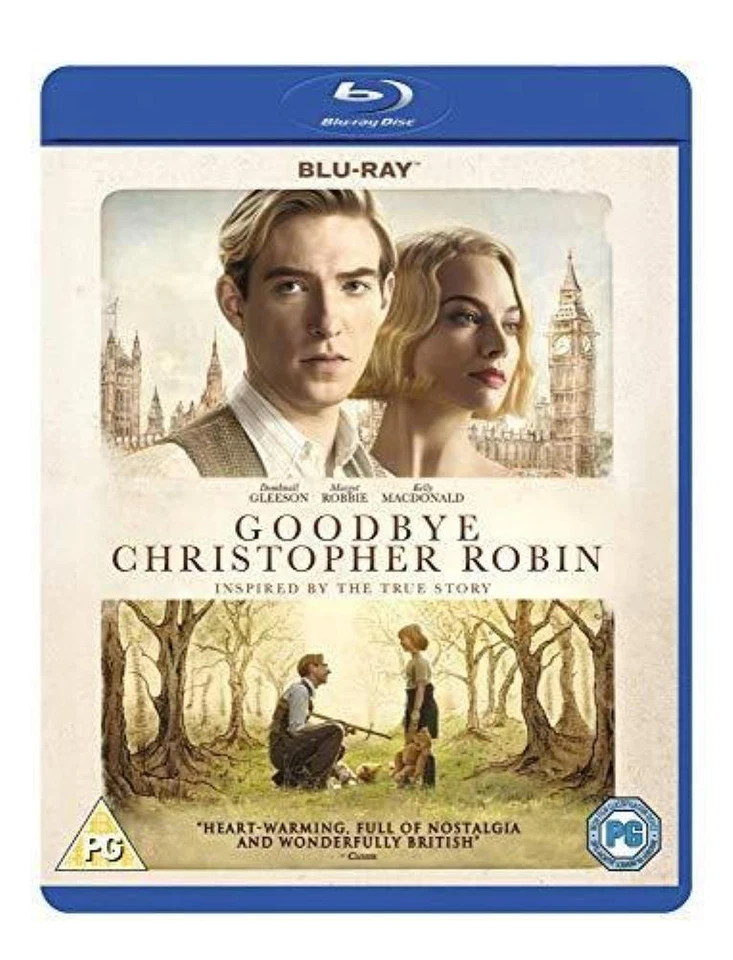 Goodbye Christopher Robin Blu-ray (2018) Domhnall Gleeson Quality Guaranteed - Image 1 of 4