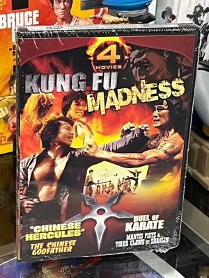 Kung Fu Madness - Chinese Godfather, Duel Of Karate, Mantis Fists & Tiger Claws, - Image 1 of 4