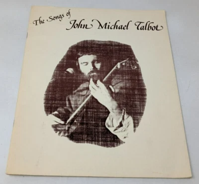 The Songs of John Michael Talbot Guitar Vocal sheet music songbook Christian VTG - Image 1 of 4