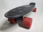 Vintage 22" Penny Skateboard Australia Black Deck Red Wheels Yellow Bushings