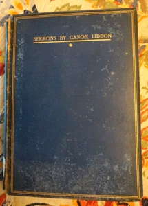 Sermons by Canon HP Liddon HC 1888   Bible House London - Picture 1 of 4