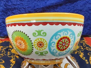 222 Fifth Summer Suzanni 9.125" diameter Bowl - Picture 1 of 5