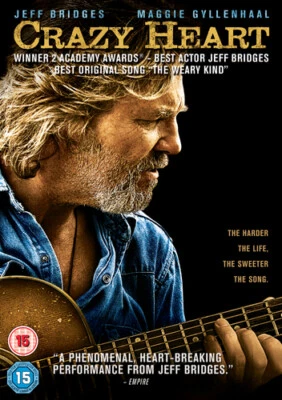 Crazy Heart DVD (2012) Jeff Bridges, Cooper (DIR) cert 15 FREE Shipping, Save £s - Image 1 of 2