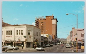 Tucson Arizona Street View Looking West on Congress Street McLellans Postcard - Picture 1 of 2