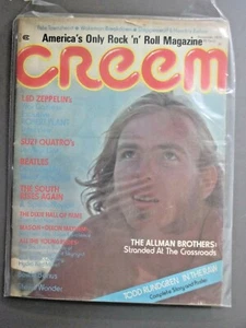 Creem Magazine November 1974 Gregg Allman on cover + Led Zeppelin & The Beatles! - Picture 1 of 1
