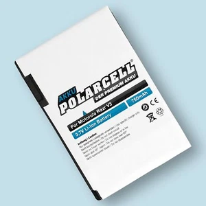 Bateria PolarCell do Motorola Razr V3 V3i PEBL U6 Motorazr Bateria Accu - Zdjęcie 1 z 6